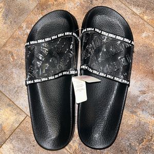 PINK clear top slides